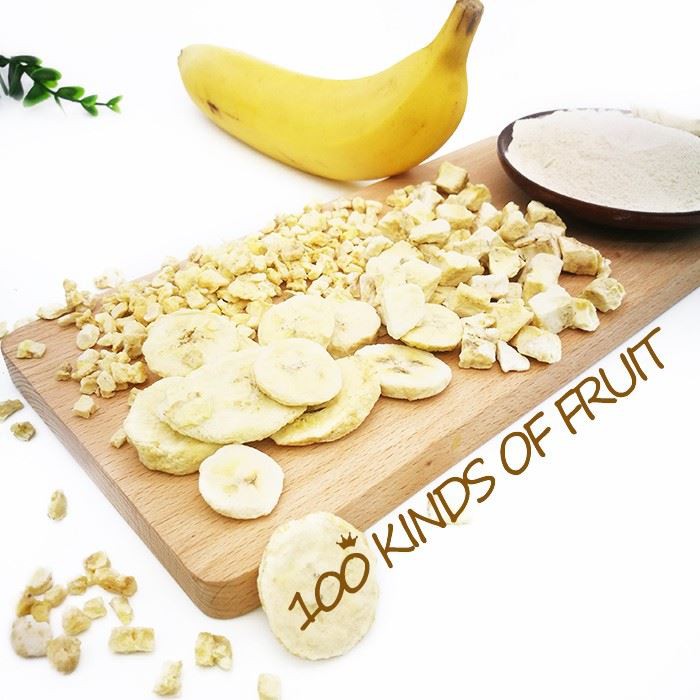 Freeze Dried Strawberries And Bananas