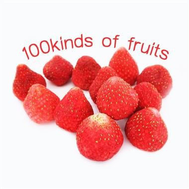 Frystþurrkuð jarðarber 1 kg
